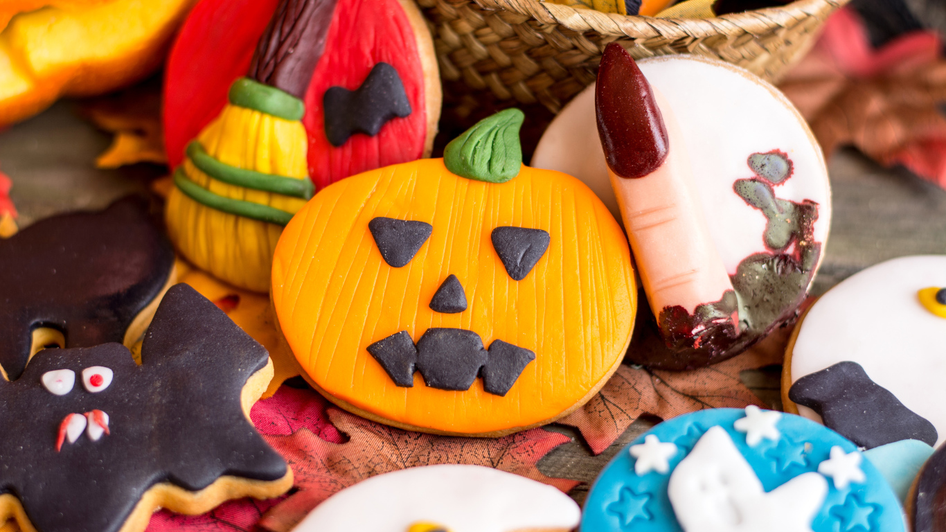 Страшные сладости на праздник Хэллоуин 