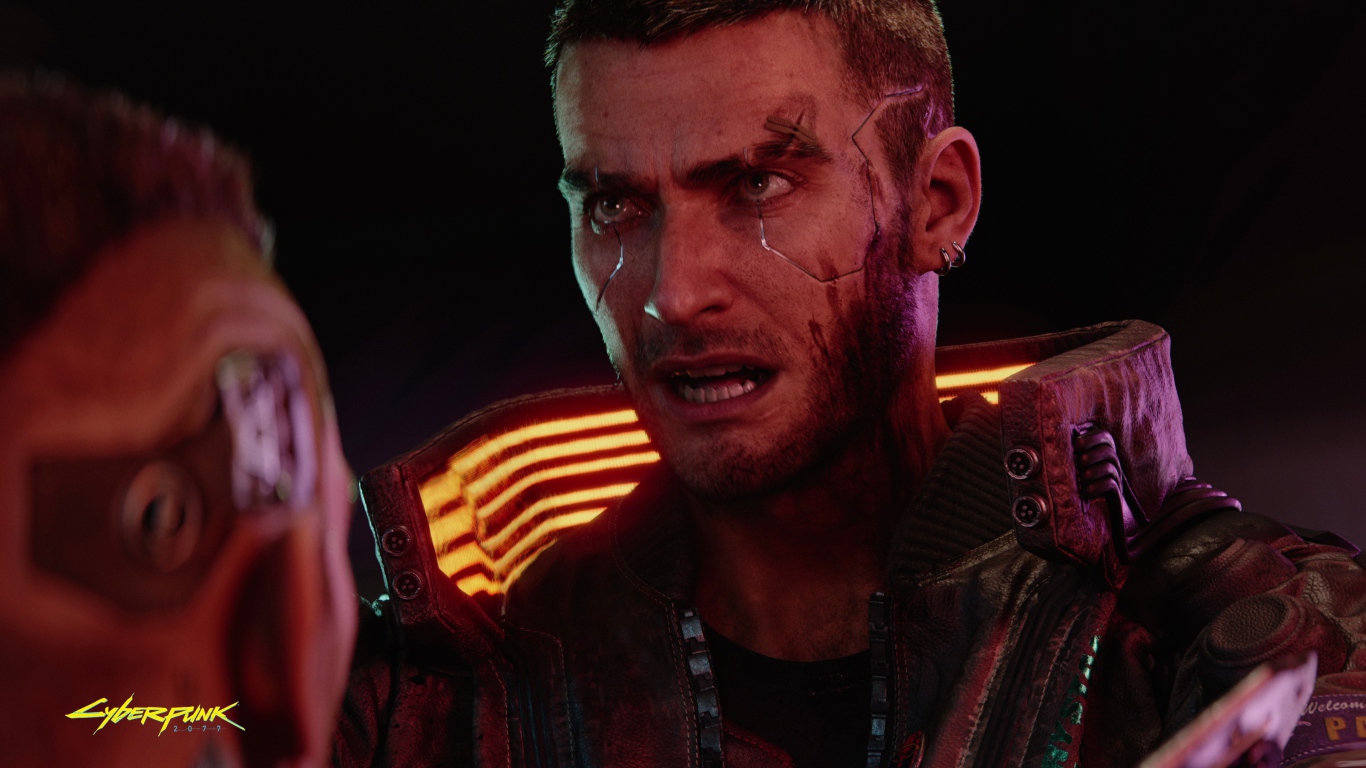 Персонажи новой компьютерной игры  Cyberpunk 2077