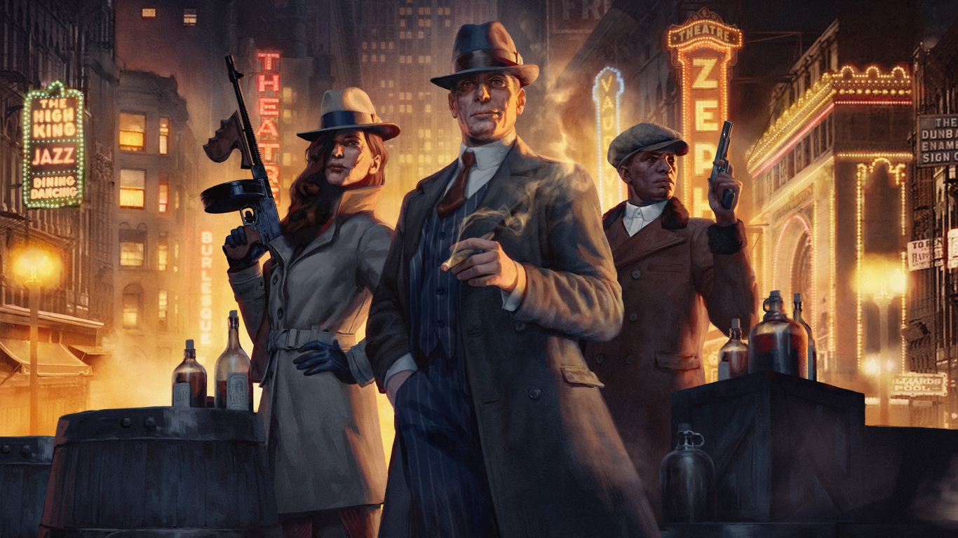 Компьютерная игра стратегия Empire of Sin 2019 года