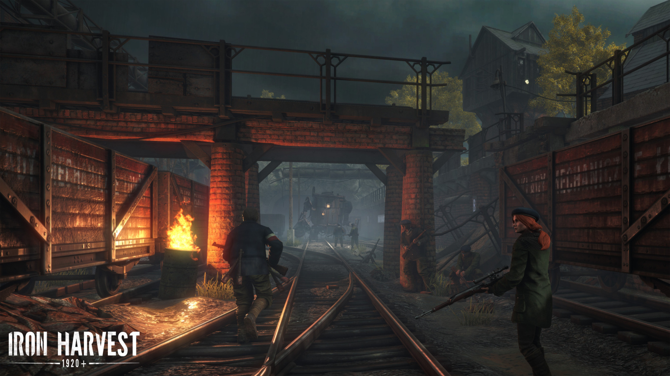 Кадр компьютерной игры Iron Harvest, 2019 года