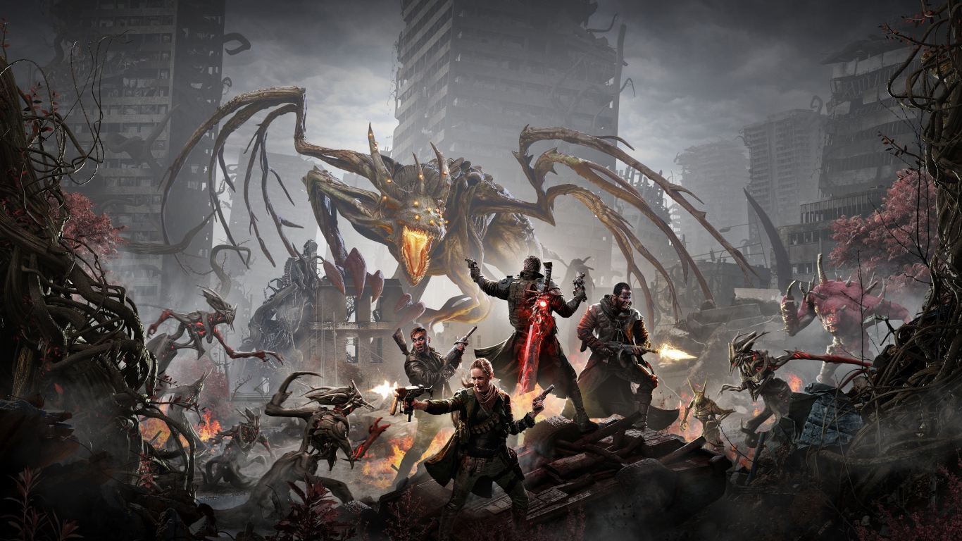 Кадр компьютерной игры Remnant: From the Ashes, 2019