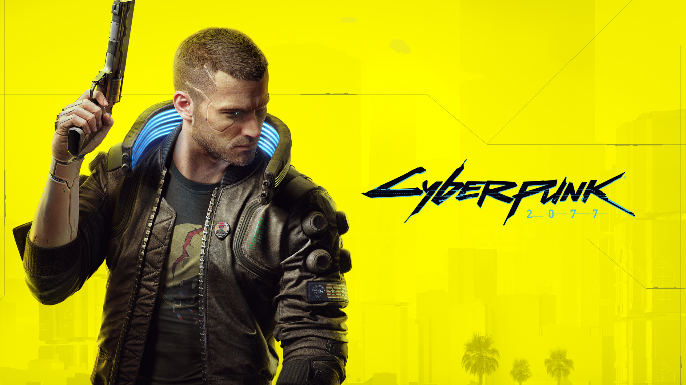 Постер компьютерной игры Cyberpunk 2077
