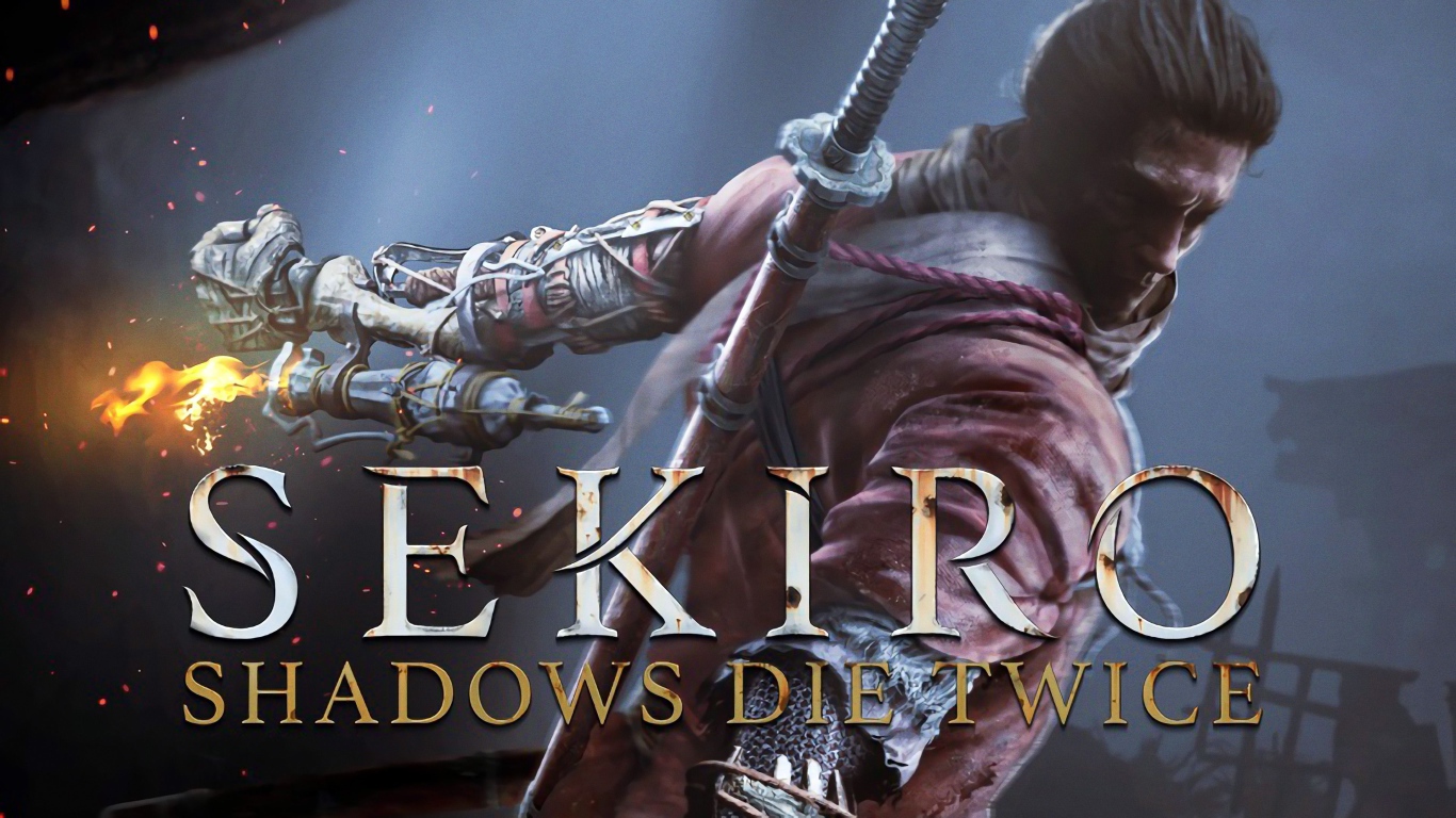 Постер компьютерной игры Sekiro: Shadows Die Twice, 2019 года