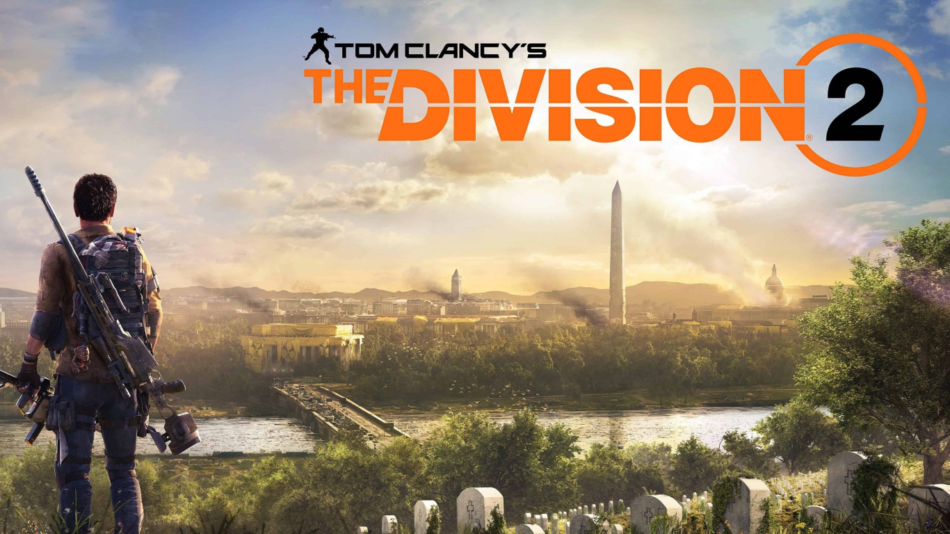 Постер компьютерной игры Tom Clancy’s The Division 2, 2019 года
