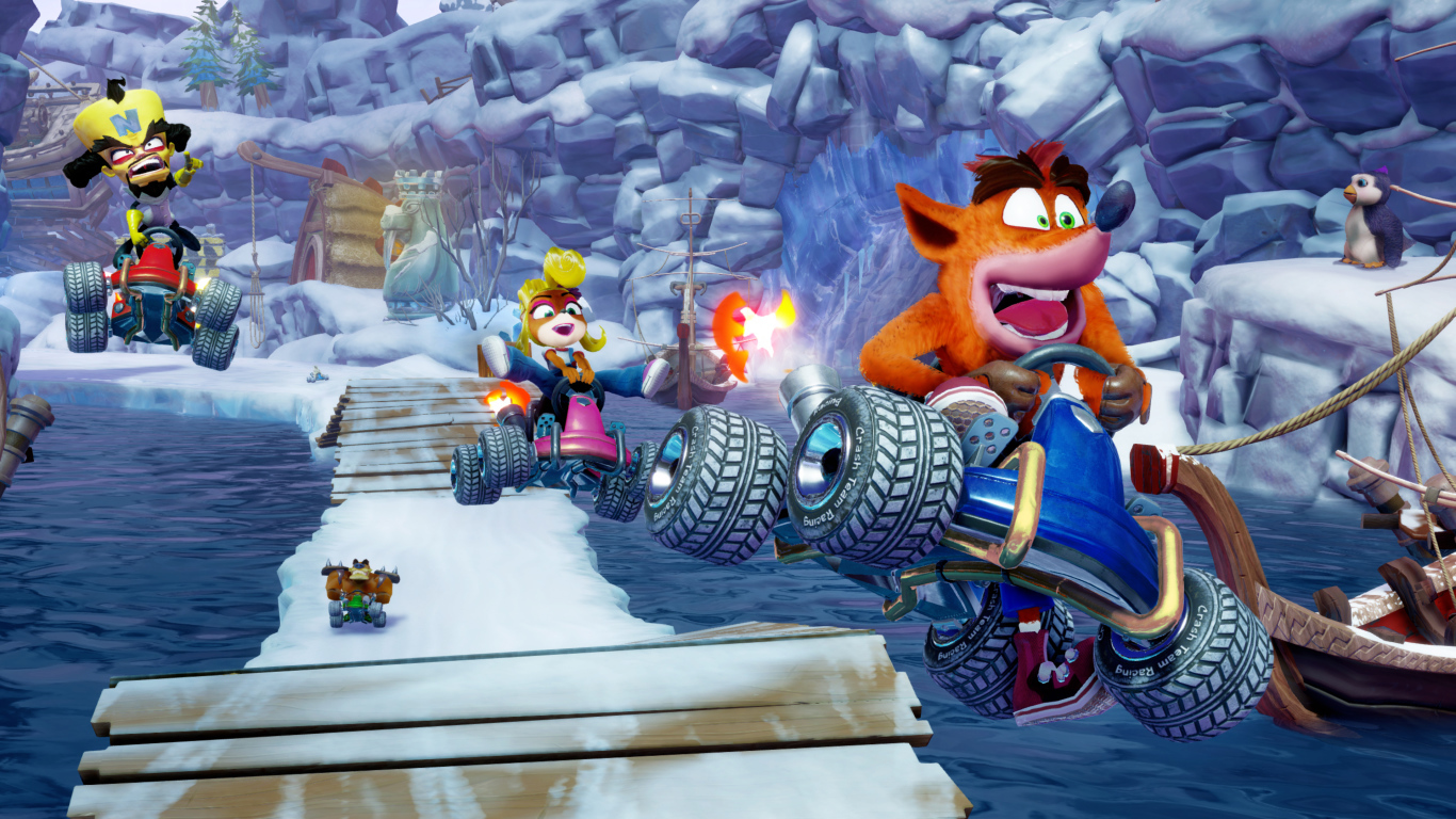 Скриншот компьютерной игры Crash Team Racing Nitro-Fueled, 2019 года