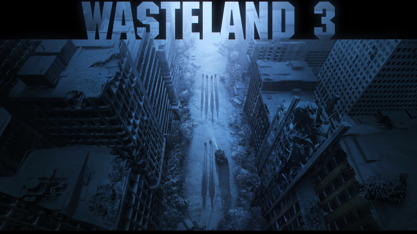 Постер компьютерной игры Wasteland 3, 2019 года