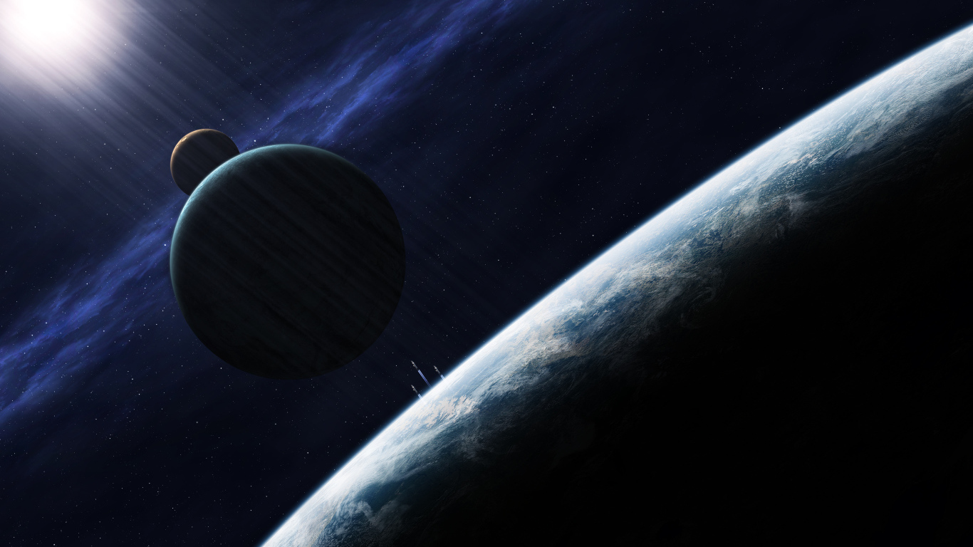 Маленькие планеты вокруг планеты земля