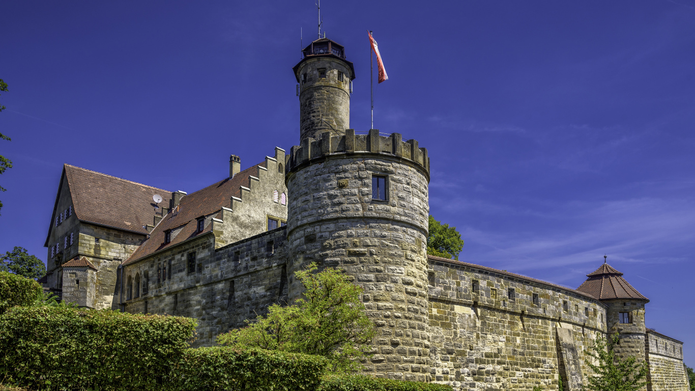 The medieval fortress of Altenburg, Germany