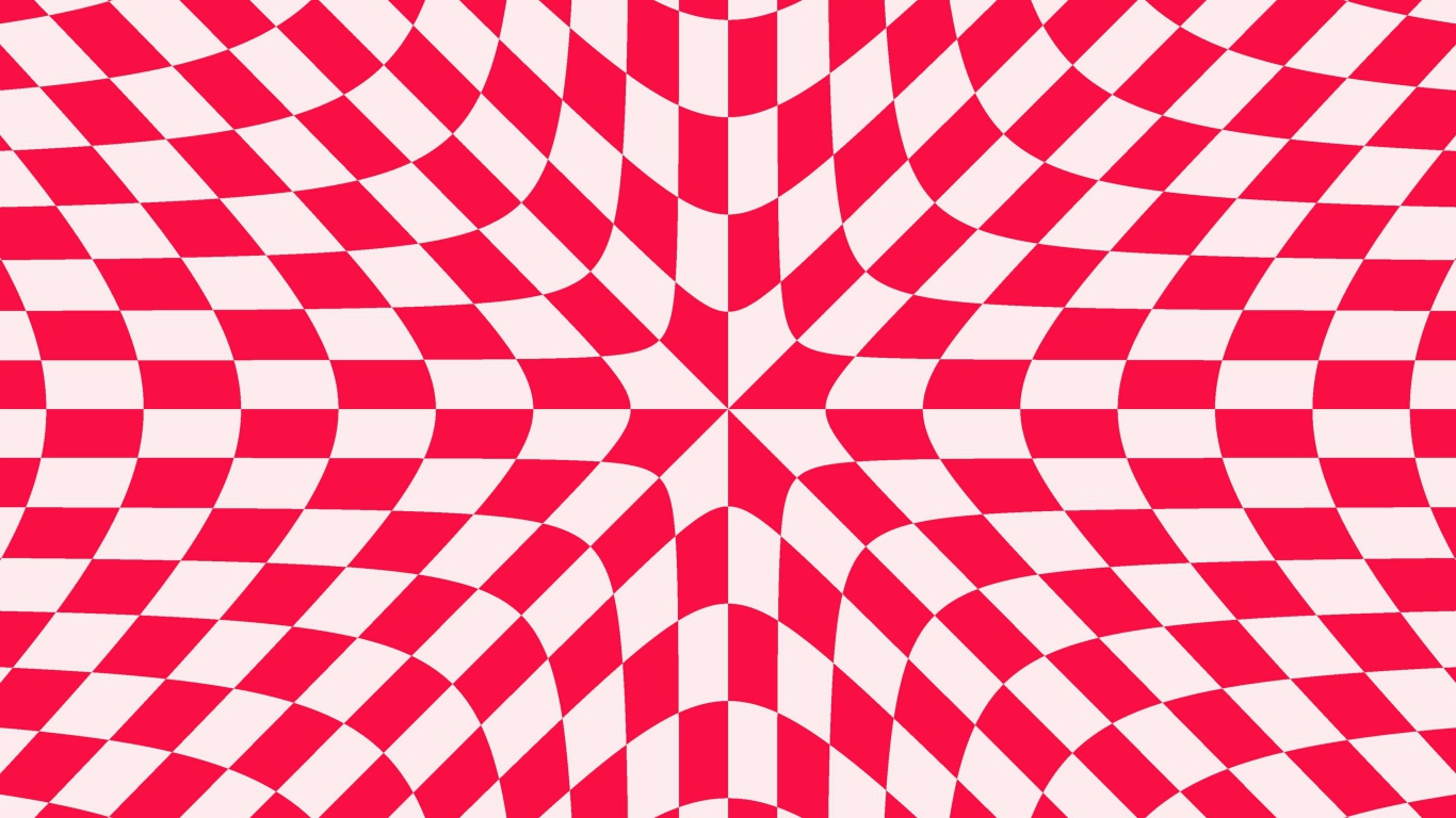 Красно - белый рисунок иллюзия 