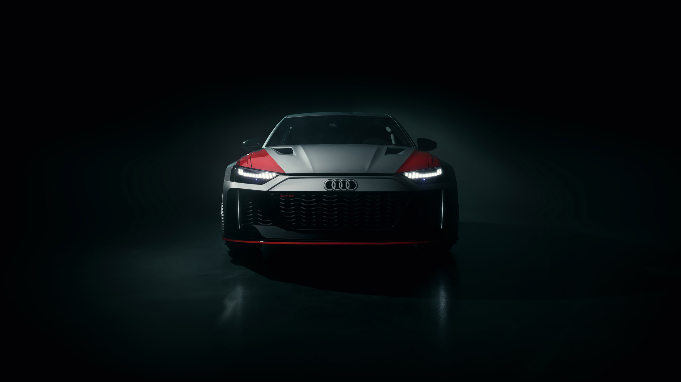Автомобиль Audi RS6 GTO Concept 2020 года вид спереди