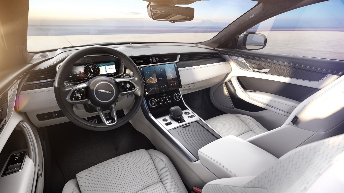 Салон автомобиля Jaguar XF P300 AWD R-Dynamic 2020 года 