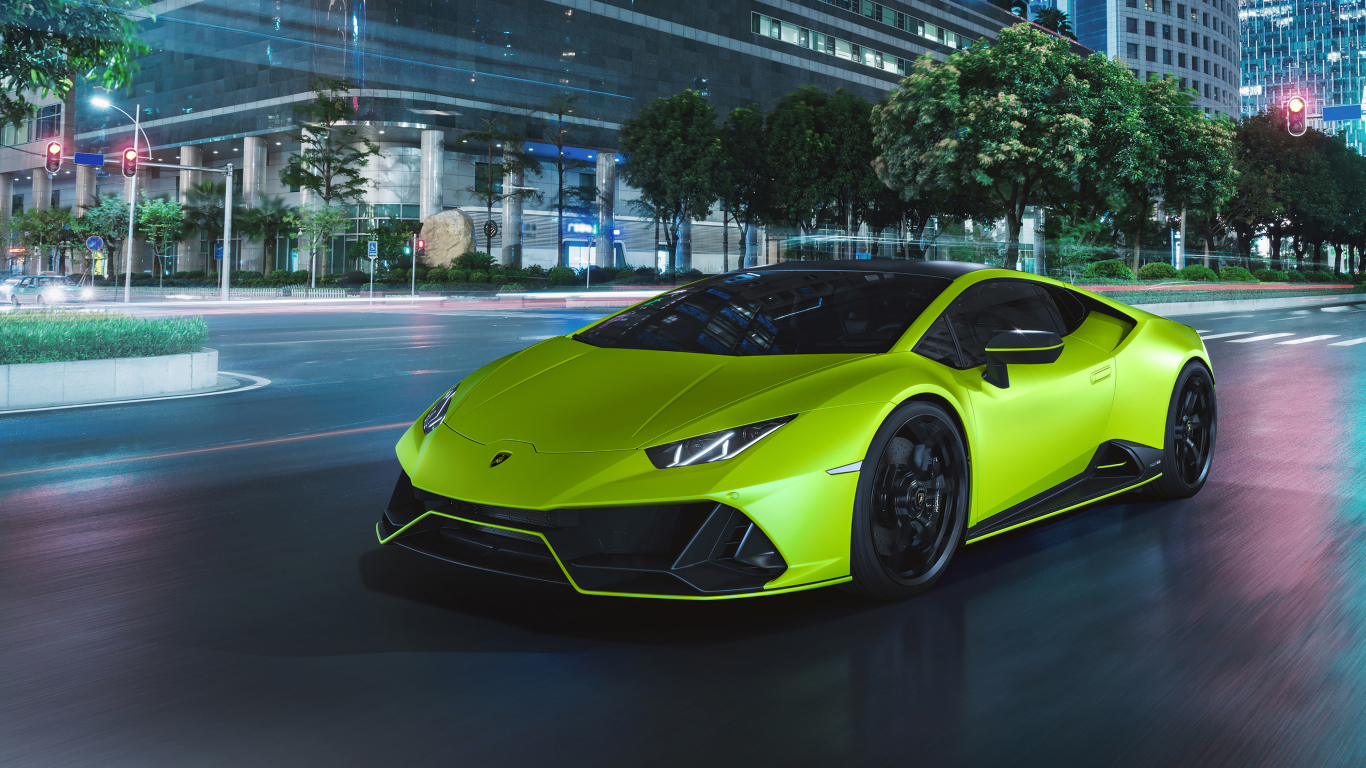 Автомобиль Lamborghini Huracán EVO 2021 года в городе