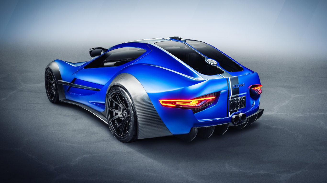 Автомобиль Felino CB7R 2020 года на сером фоне