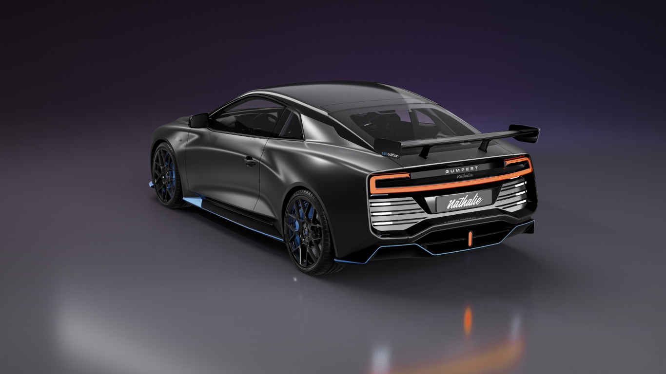 Автомобиль Gumpert RG Nathalie First Edition 2020 года вид сзади