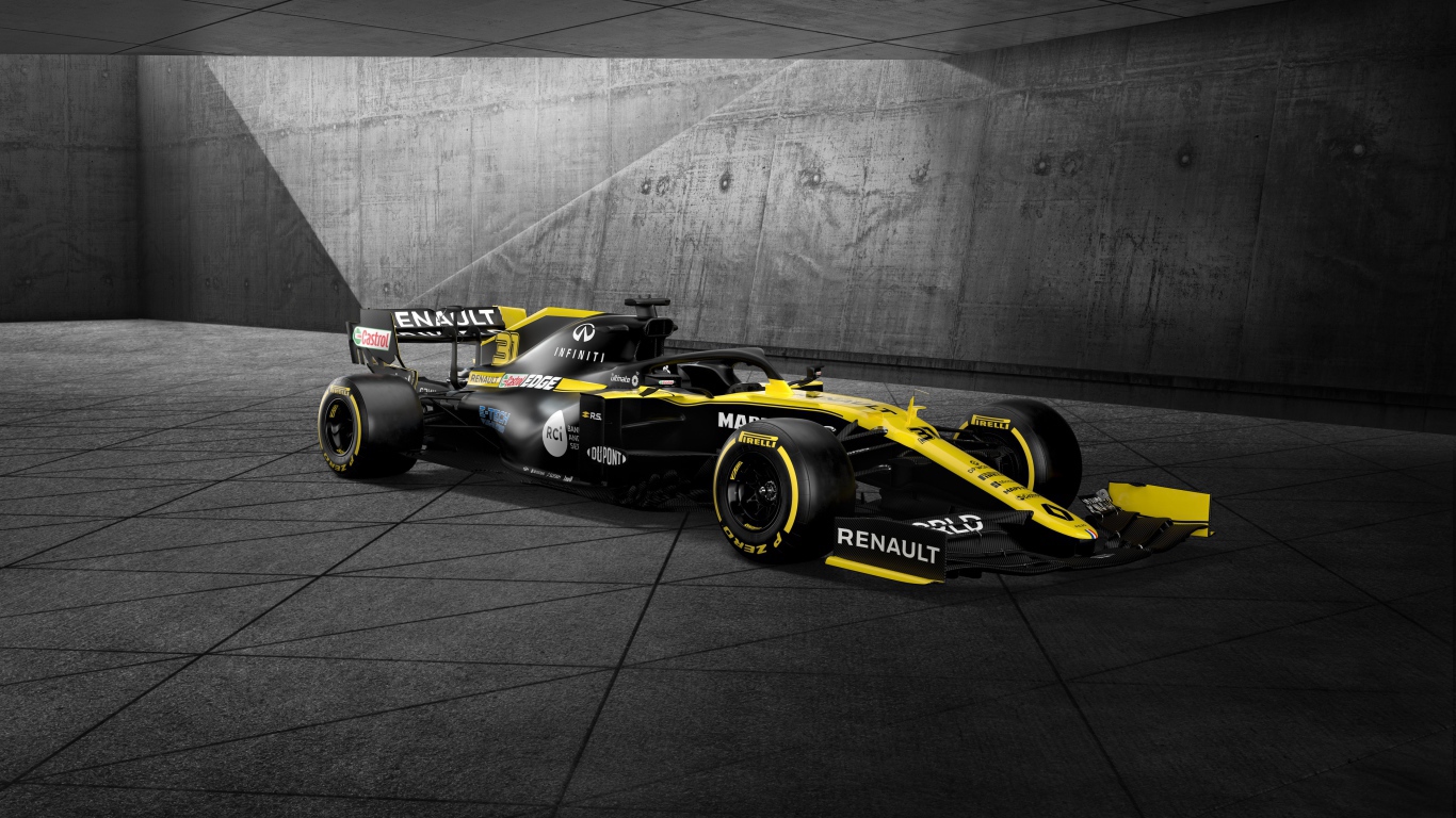 Гоночный автомобиль Renault RS20 2020 года 