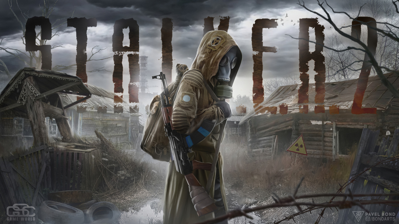 Постер компьютерной игры S.T.A.L.K.E.R. 2, 2021
