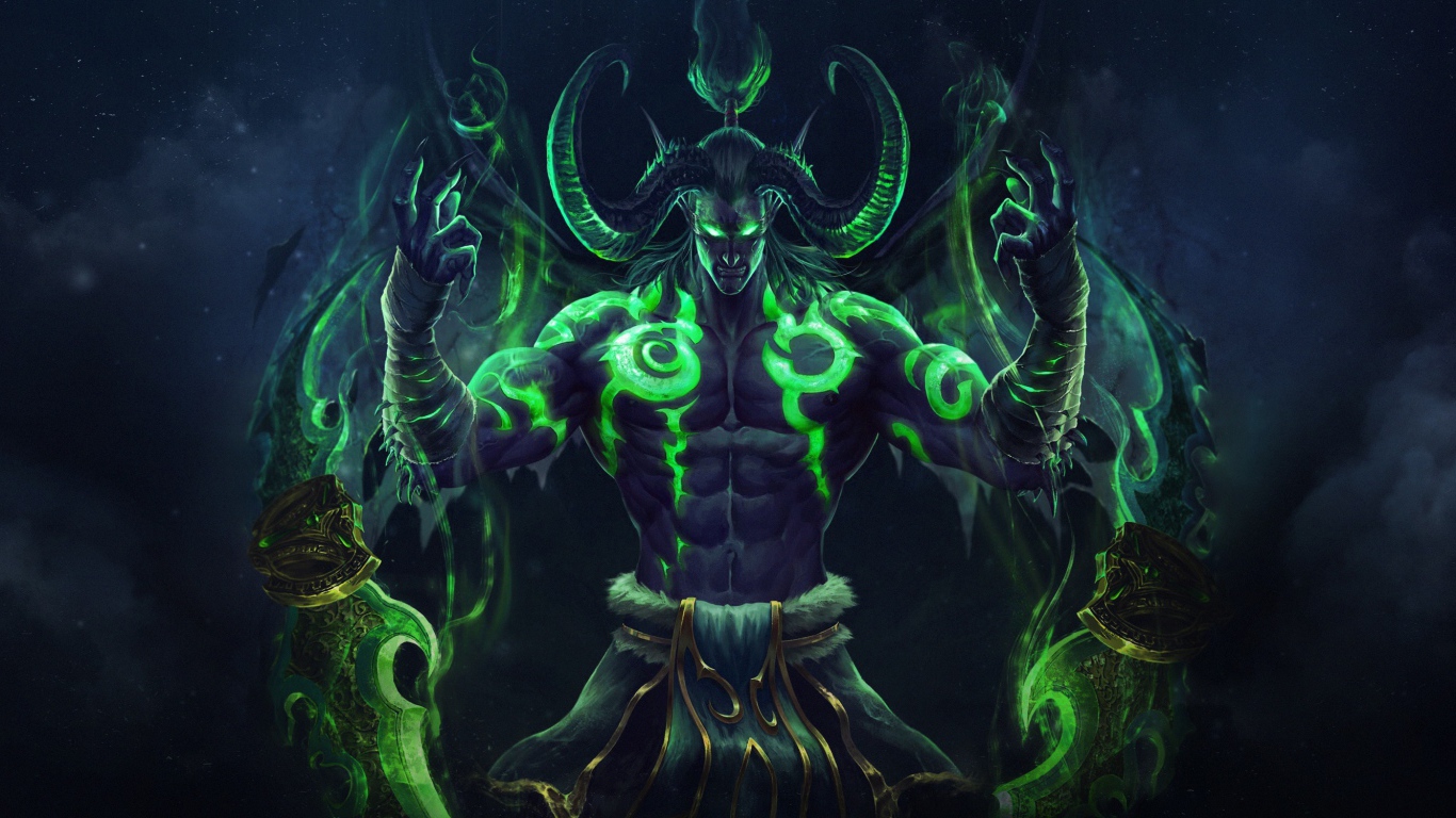 Демон  из компьютерной игры Warcraft III: Reforged