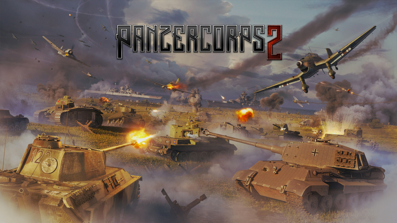 Постер новой компьютерной игры Panzer Corps 2