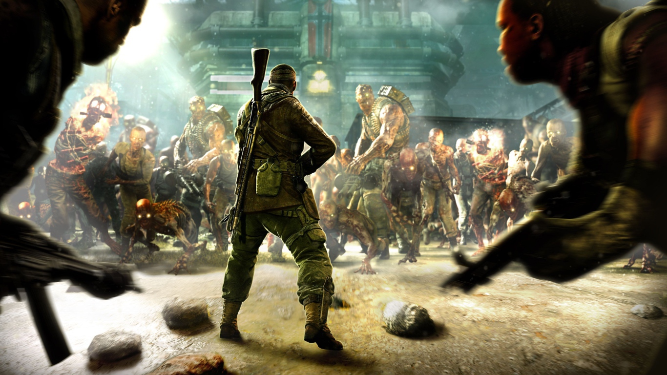 Скриншот компьютерной игры Zombie Army 4: Dead War