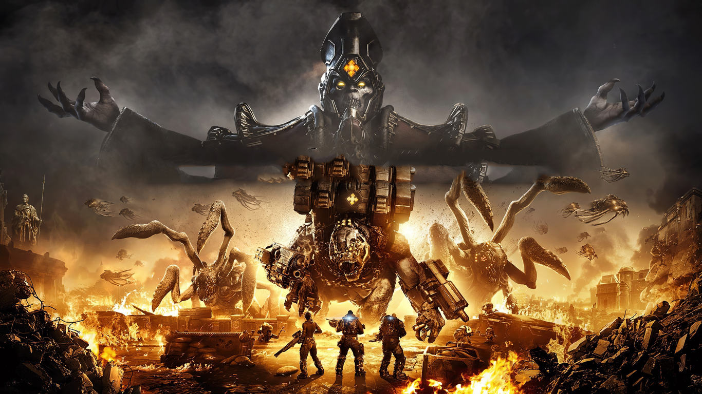 Скриншот компьютерной игры Gears Tactics, 2020