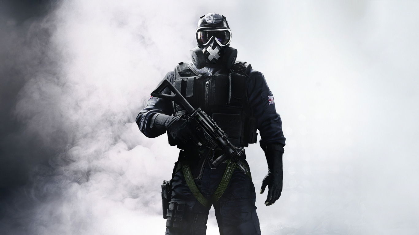 Soldier from the Rainbow Six Siege pc game