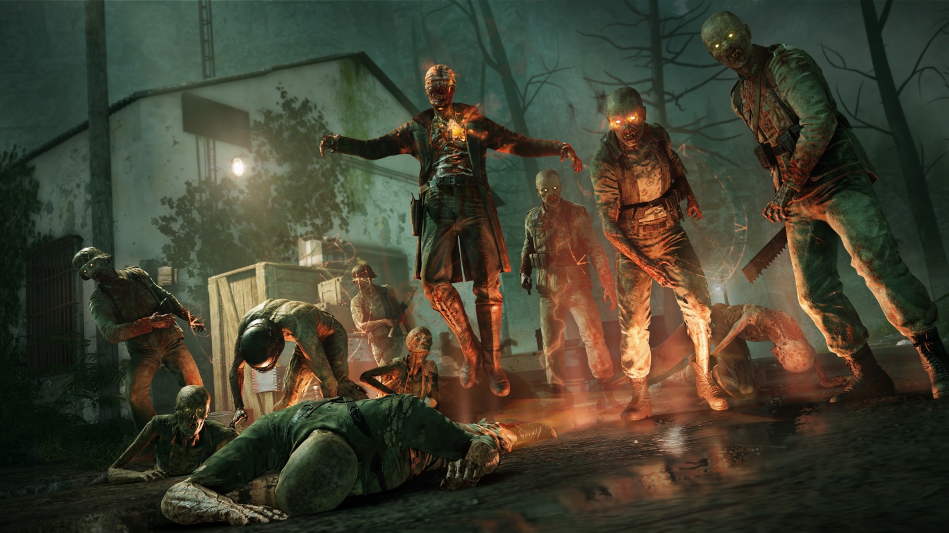 Атака зомби компьютерная игра Zombie Army: Dead War, 2020