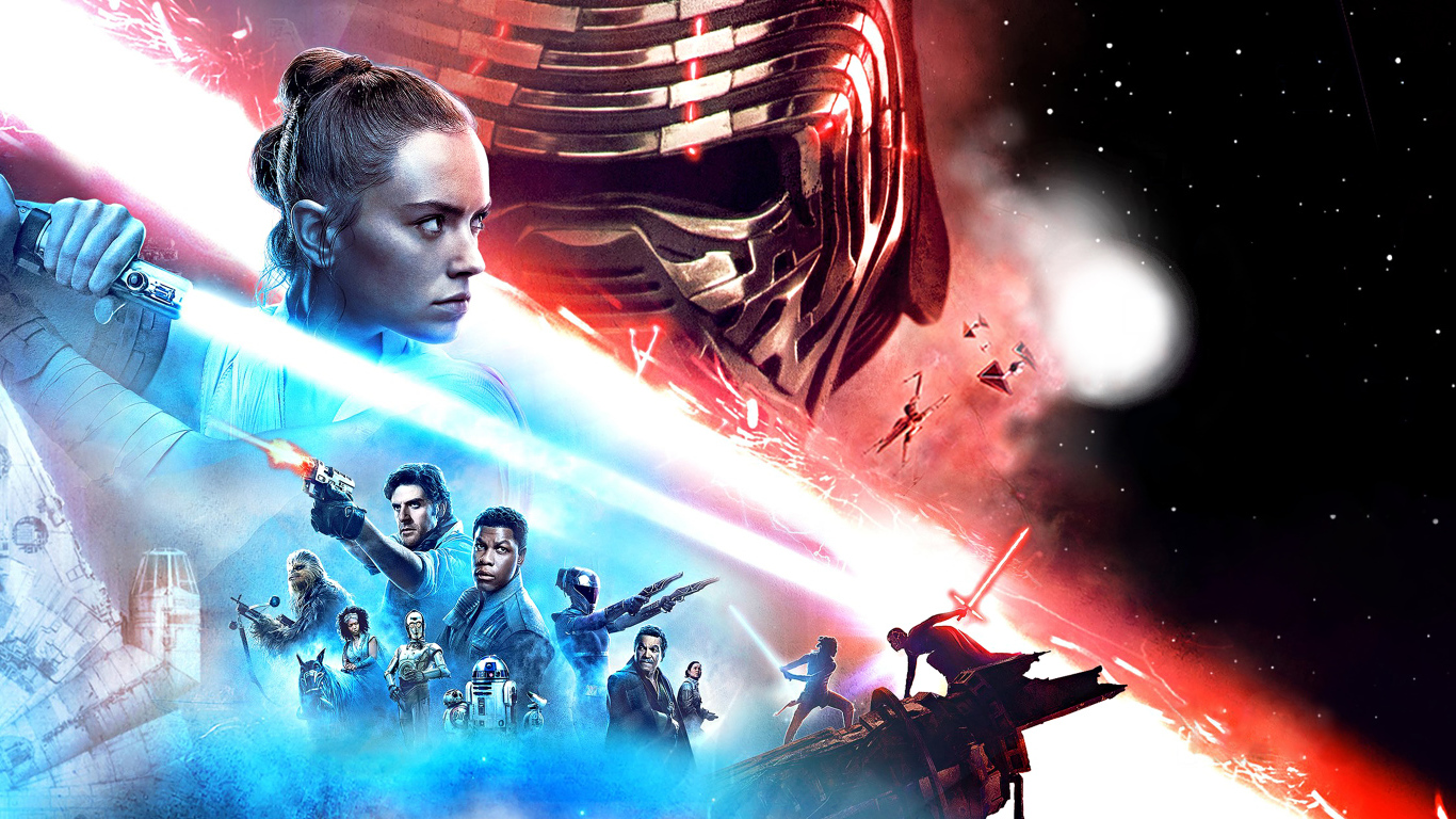 Постер нового фильма Звёздные войны: Скайуокер. Восход, 2019