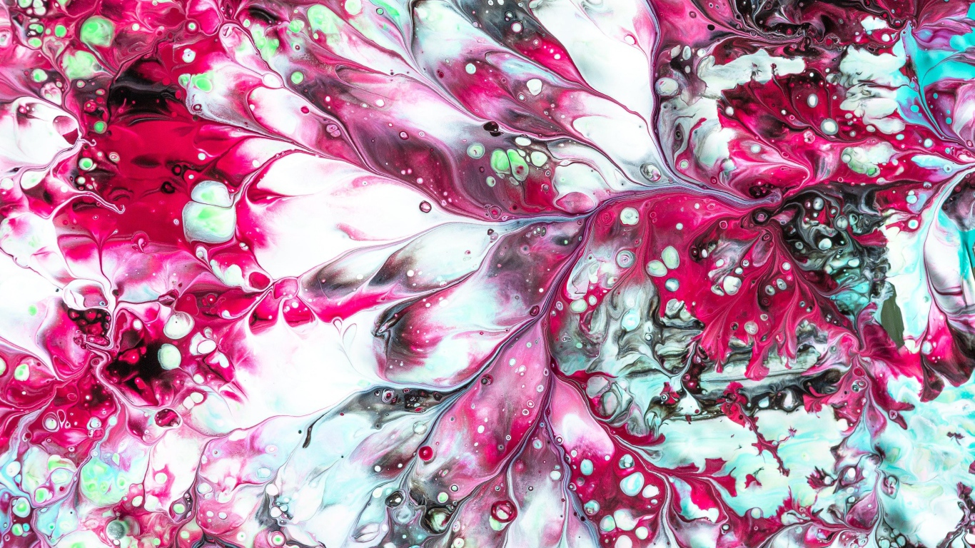 Красивый разноцветный узор абстракция