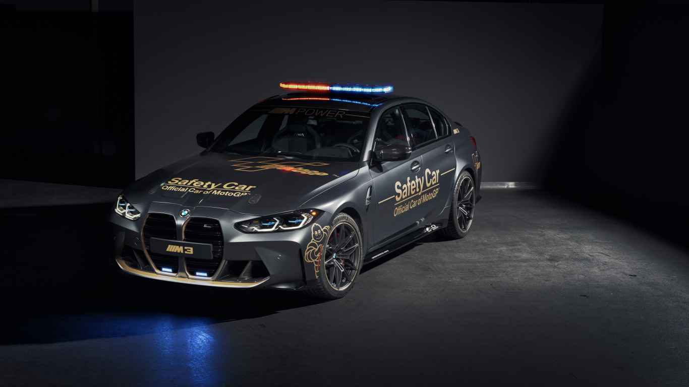 Автомобиль BMW M3 Competition MotoGP Safety Car 2021 года