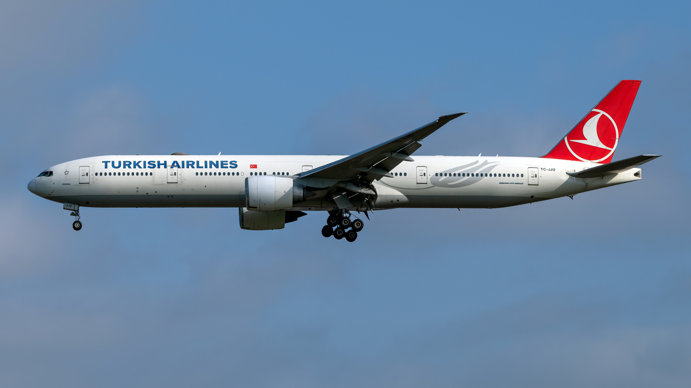 Пассажирский Boeing  777-300ER авиакомпании Turkish Airlines