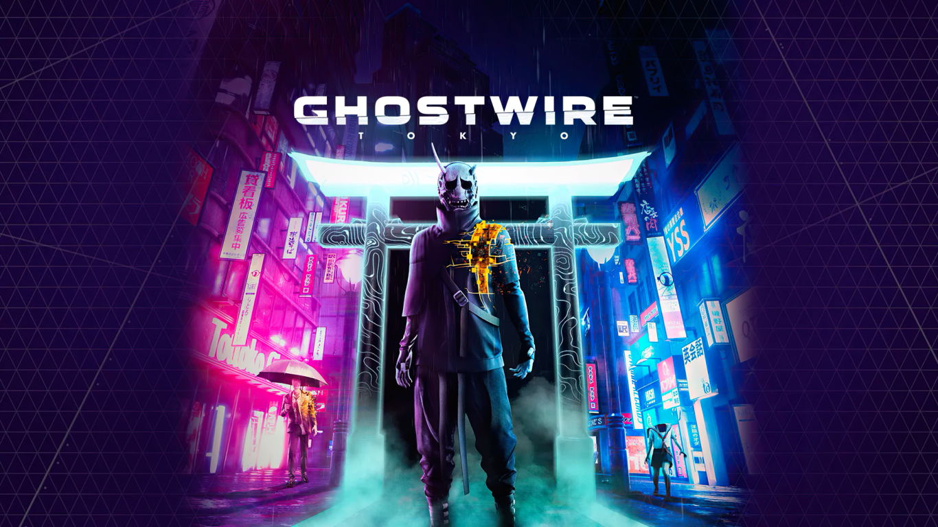 Poster for the computer game GhostWire: Tokyo, 2021