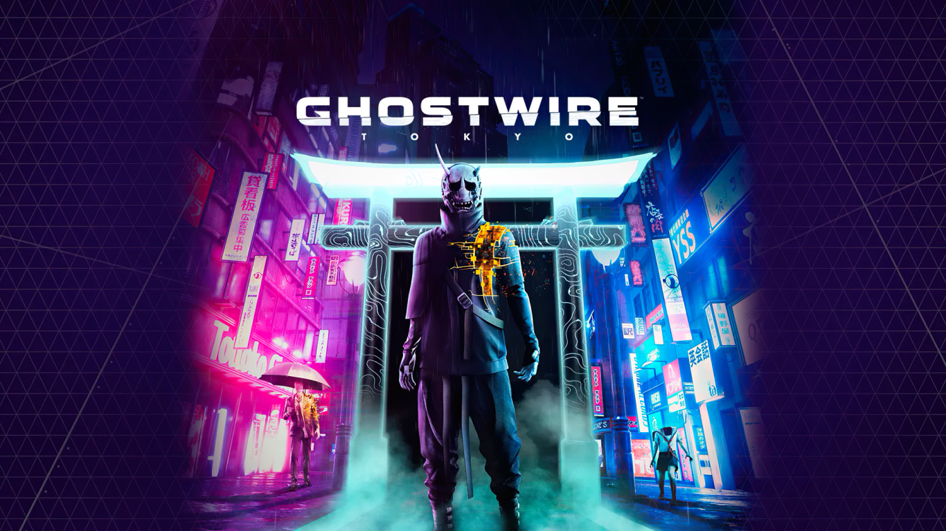 Постер компьютерной игры GhostWire: Tokyo, 2021