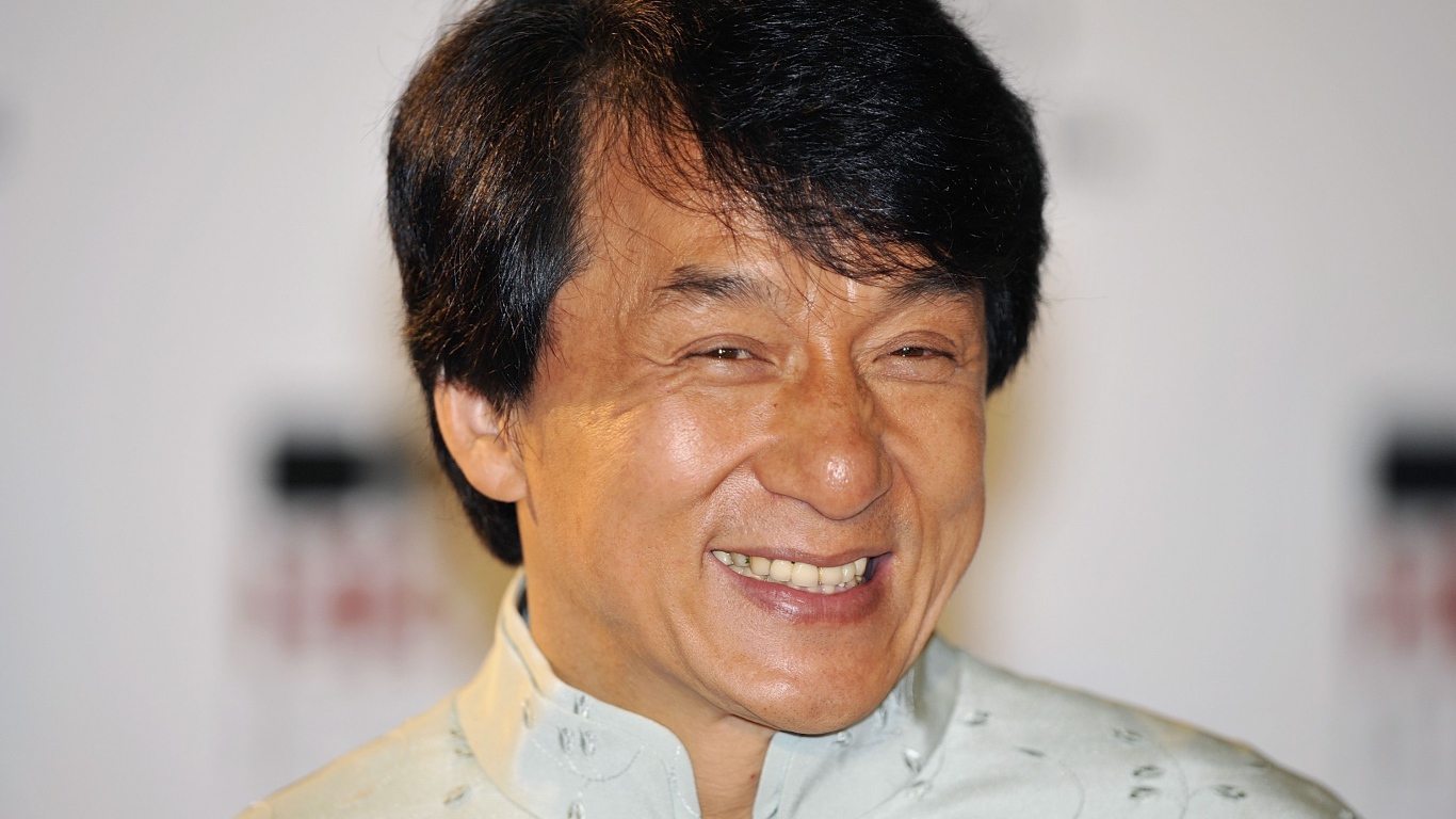 Милая улыбка актера Джеки Чана