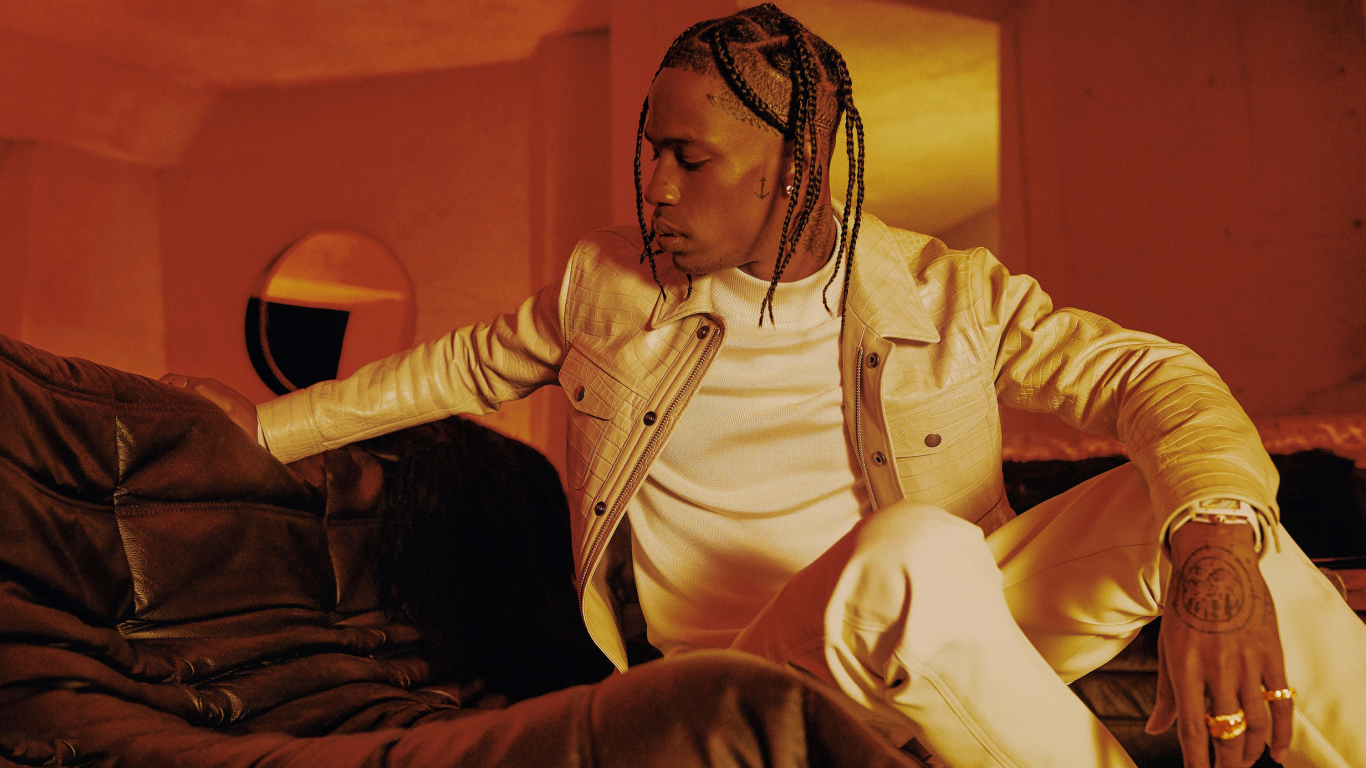 Американский рэпер Трэвис Скотт