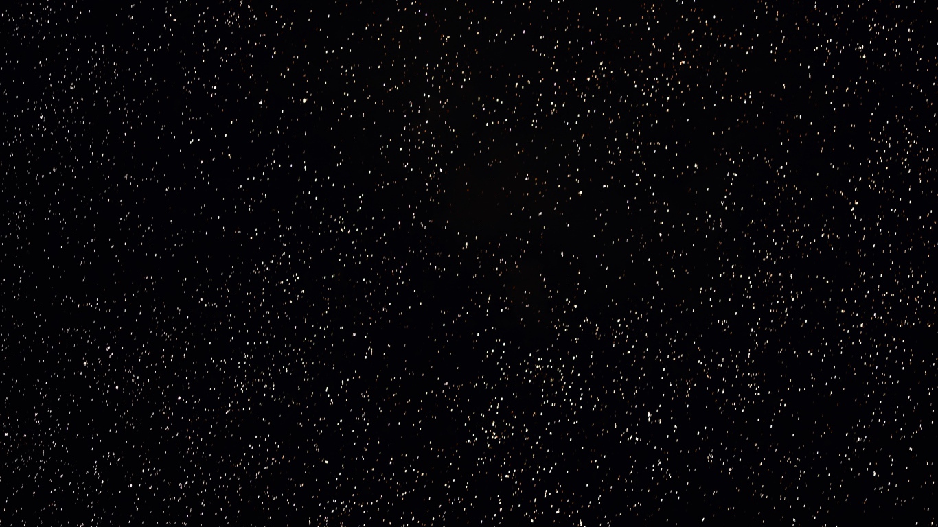 Яркие звезды в черном ночном небе