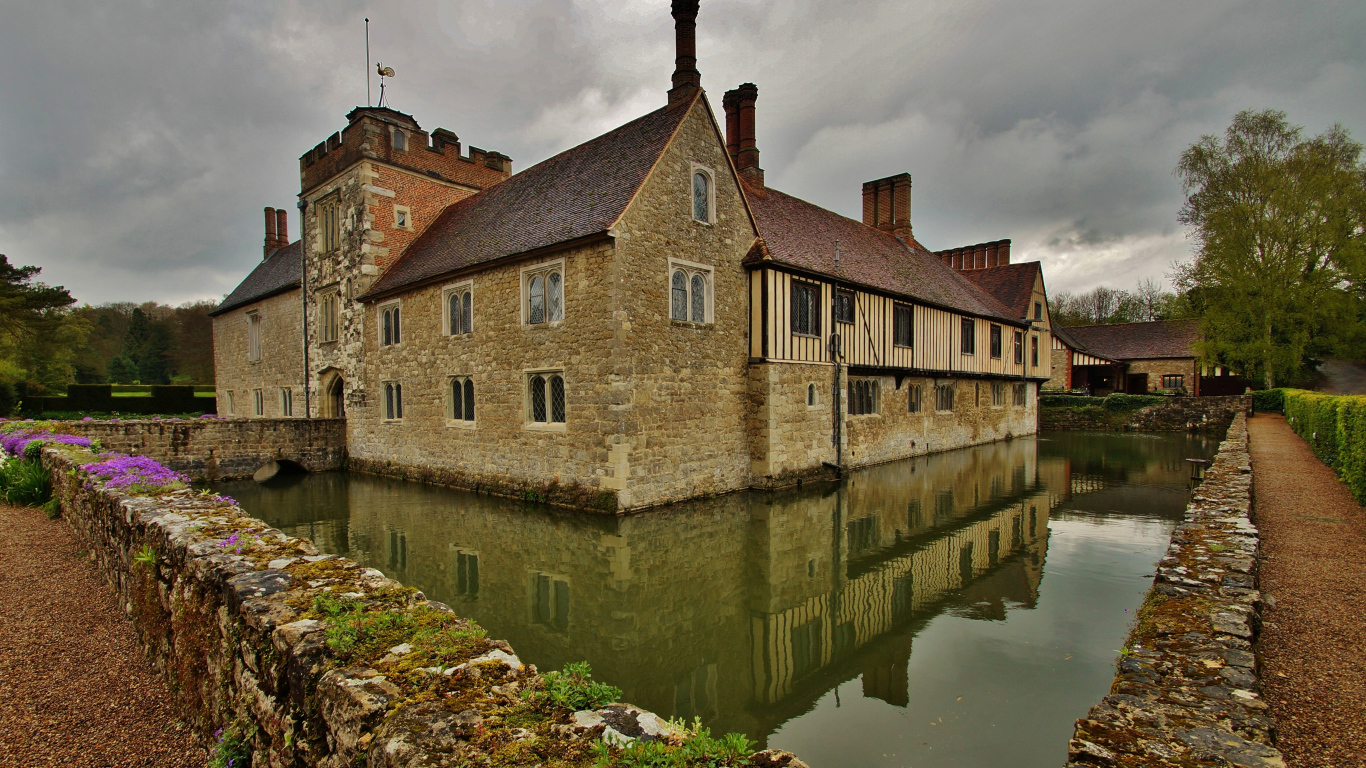 Тюдоровское поместье Ightham Mote в Кенте, Англия