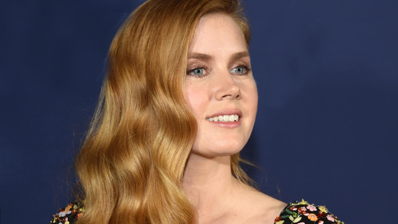 Beautiful red-haired girl actress Amy Adams
