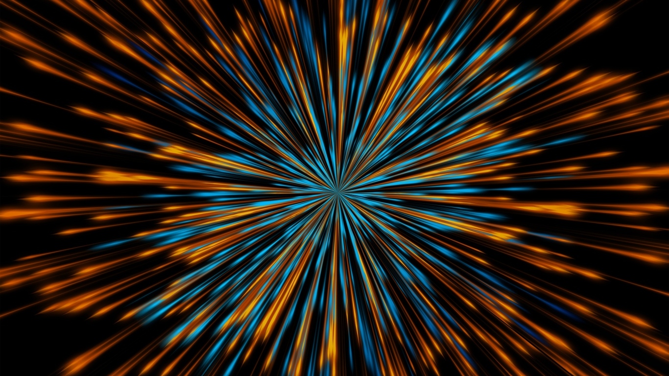 Яркая разноцветная вспышка иллюзия