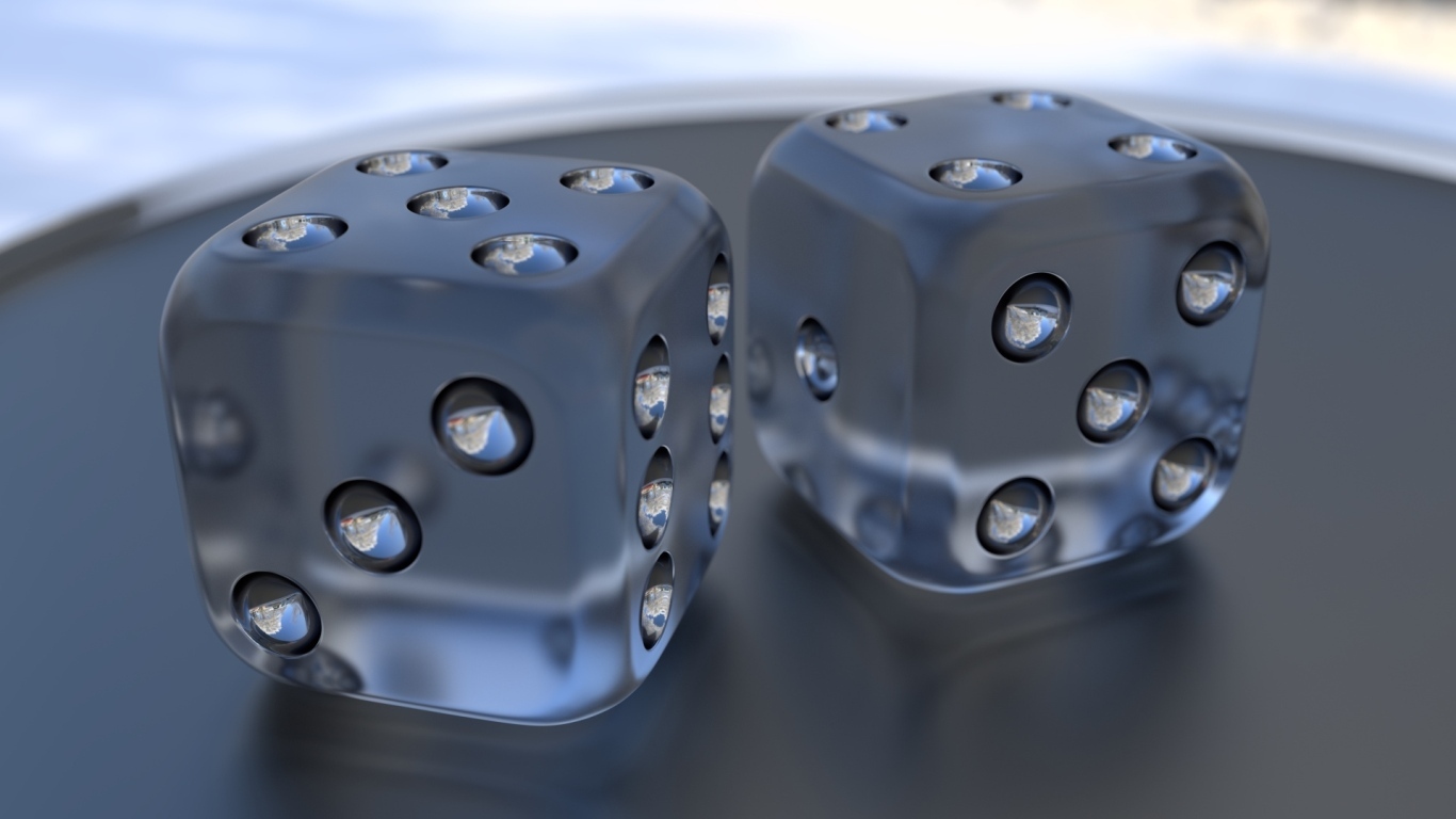 Игральные хрустальные кости