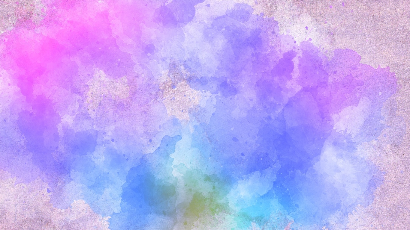 Разноцветные размытые краски 