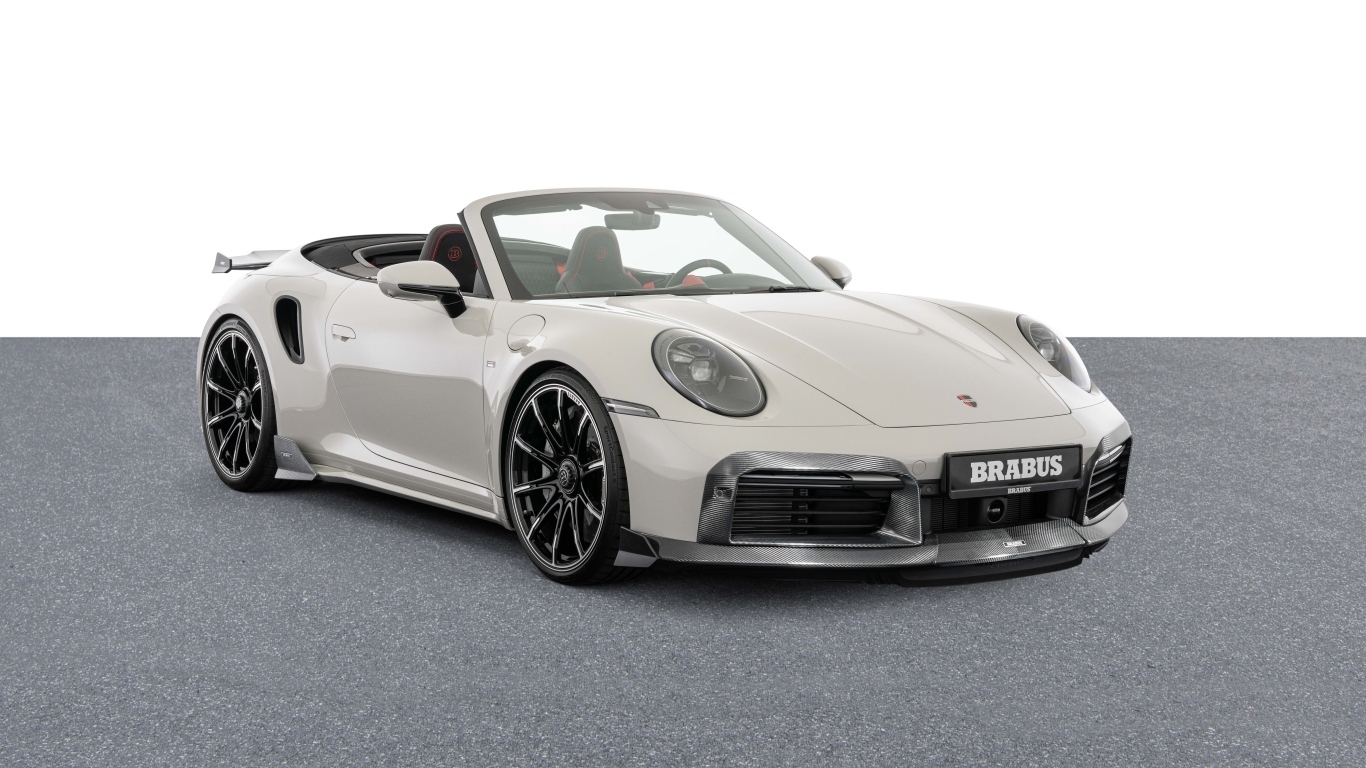 Серебристый Brabus 820 Cabriolet