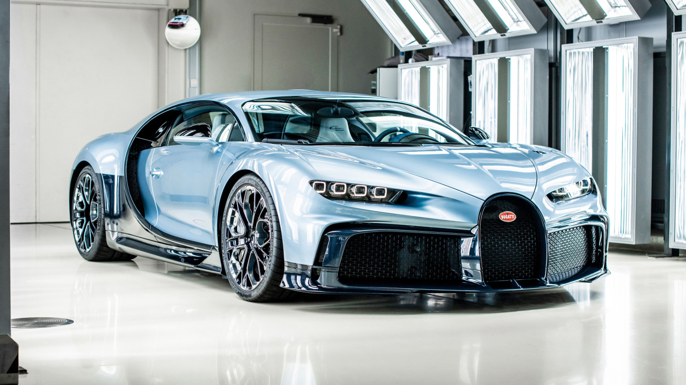 Быстрый дорогой автомобиль Bugatti Chiron