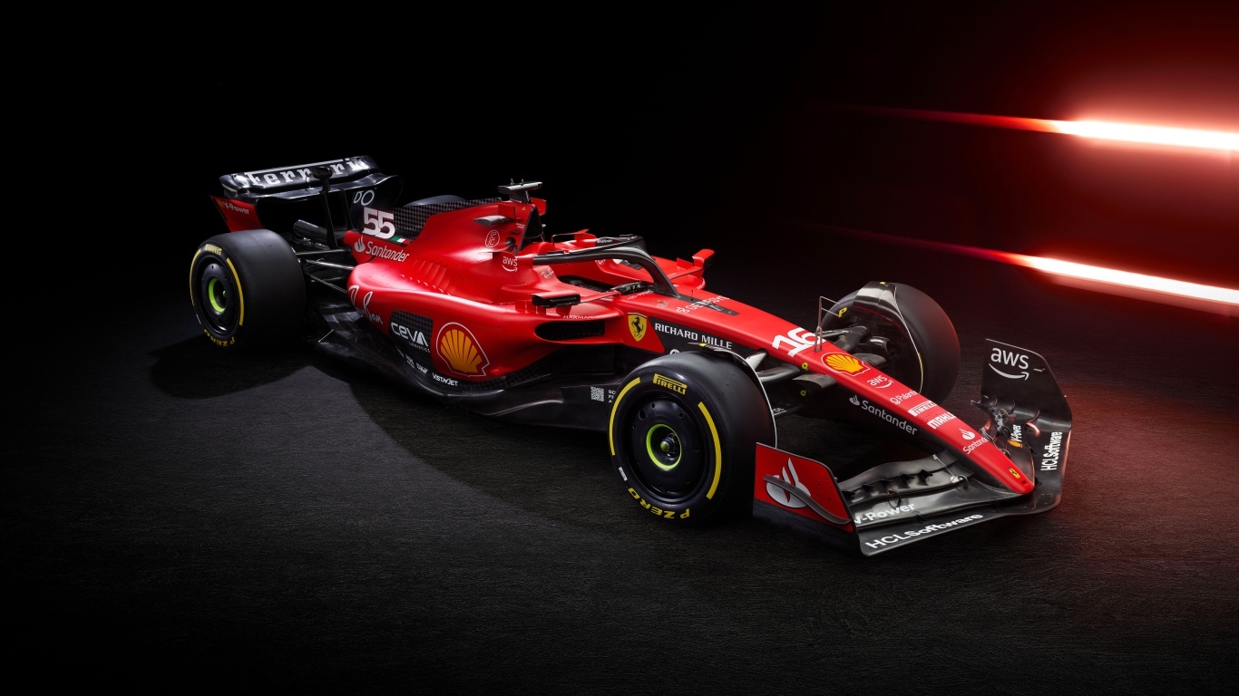 Гоночный болид Ferrari SF-23 F1 2023