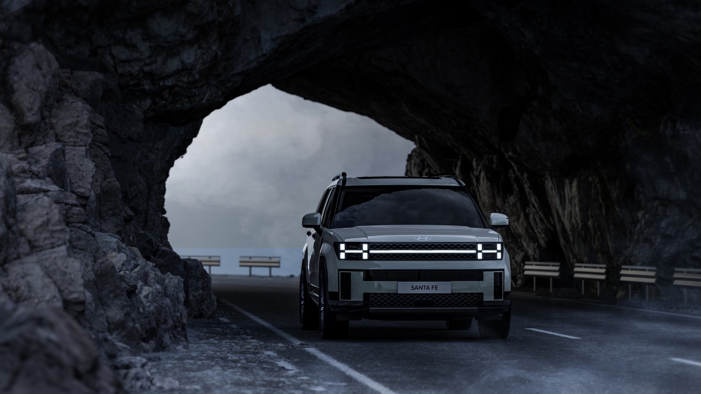 Новый автомобиль Hyundai Santa Fe 2024 года