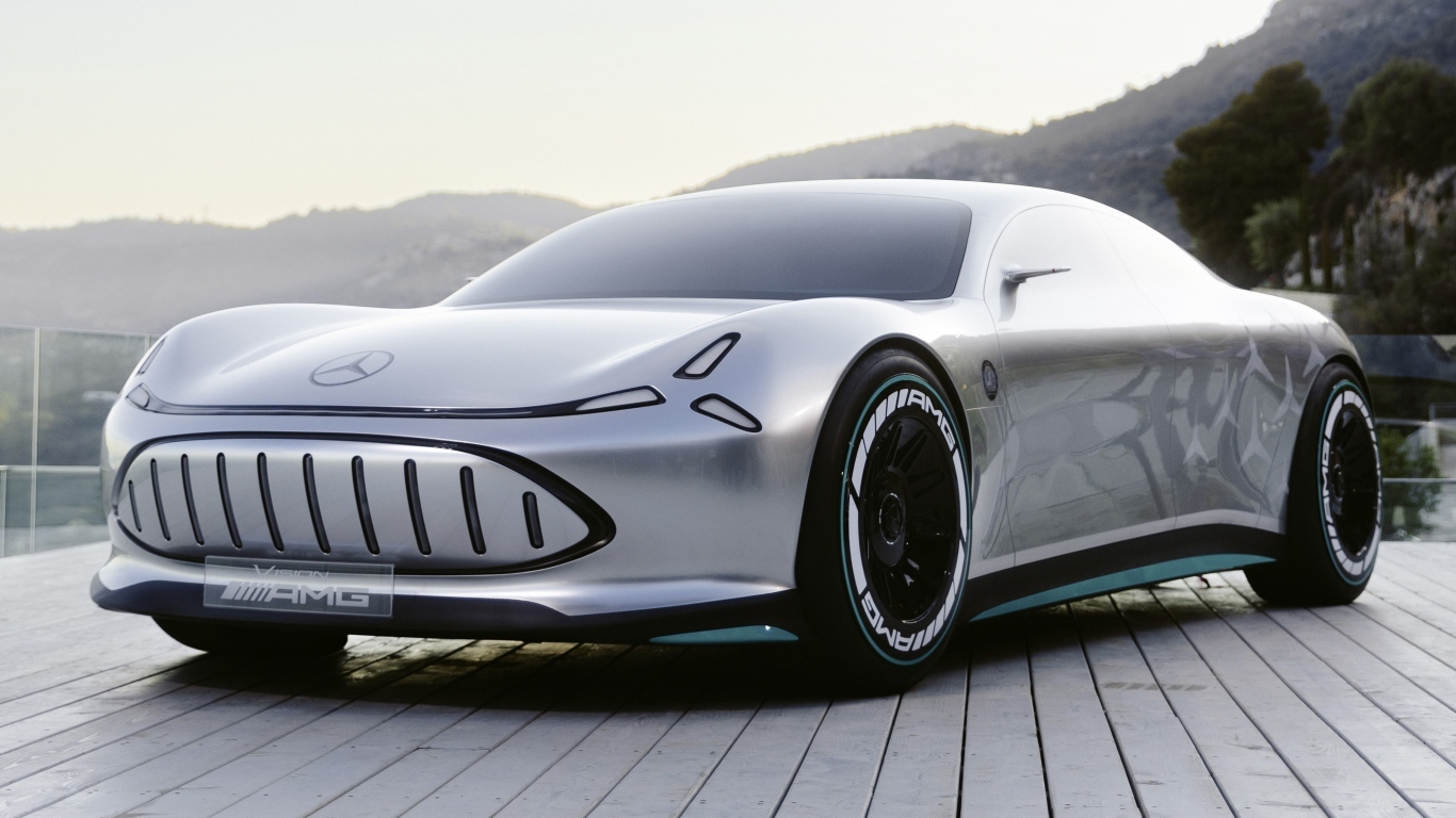 Новый автомобиль Mercedes-Benz Vision AMG