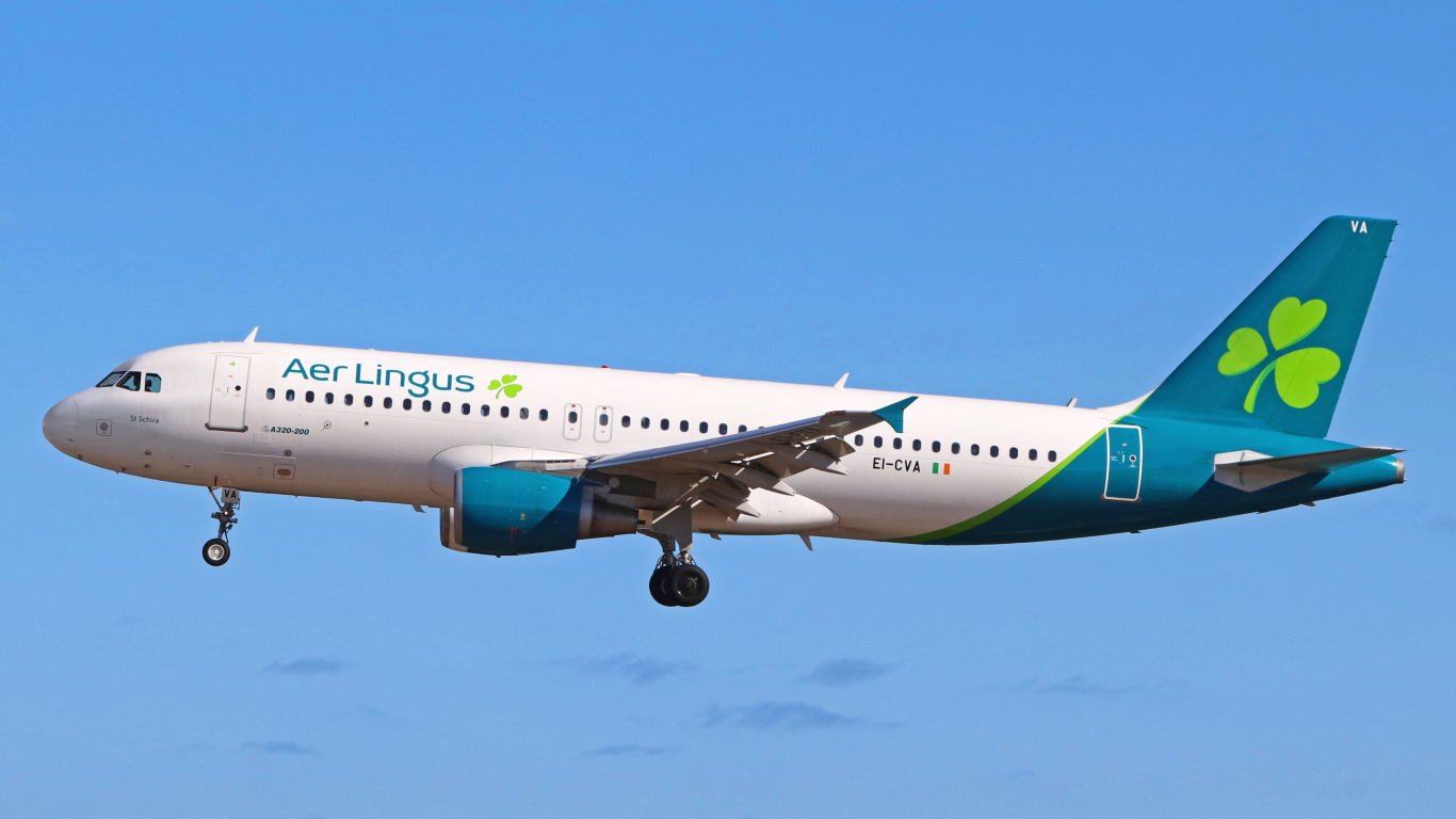 Пассажирский аэробус A 320-214,  авиакомпании Aer Lingus
