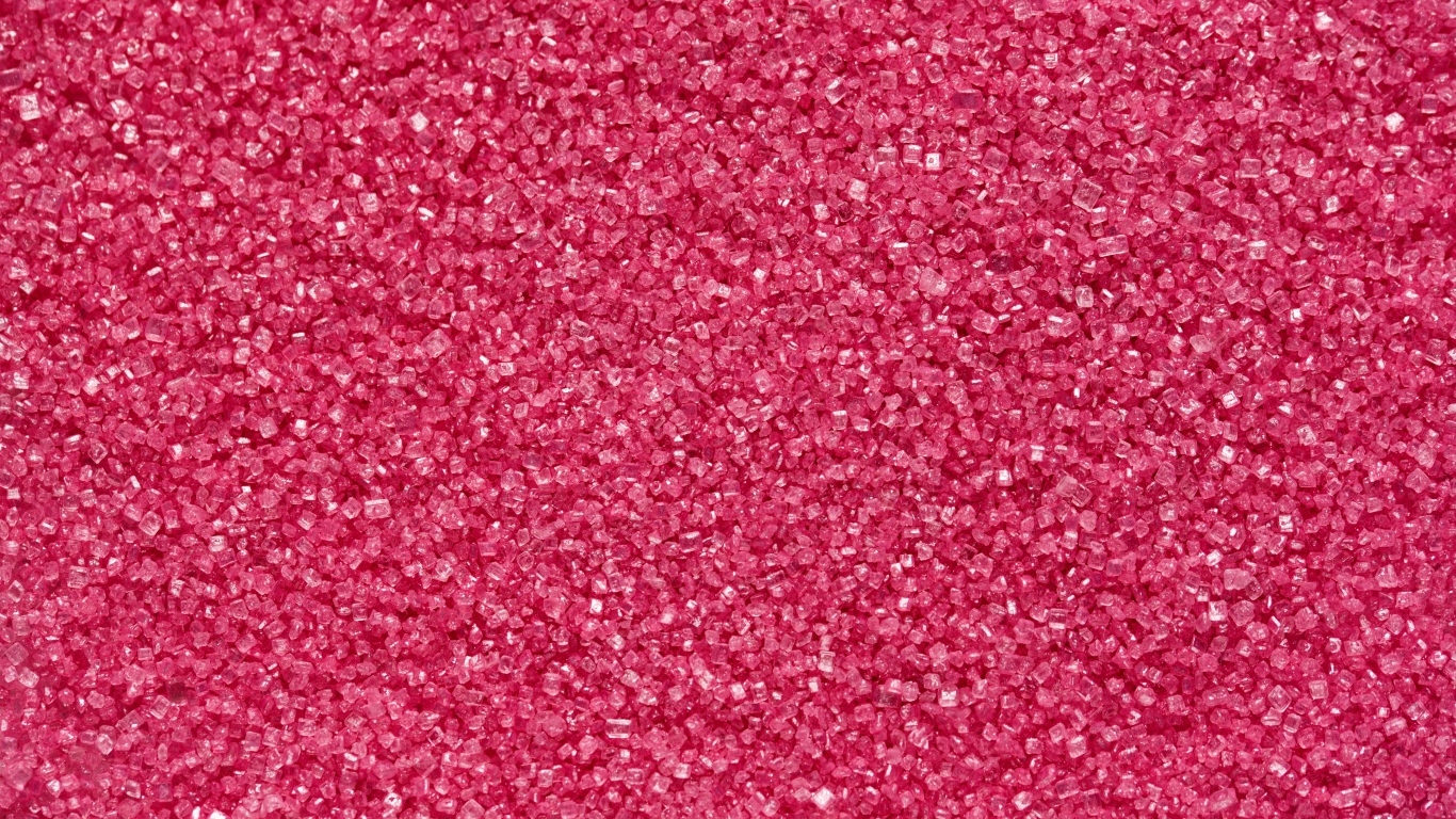 Мелкий розовый сахар для фона