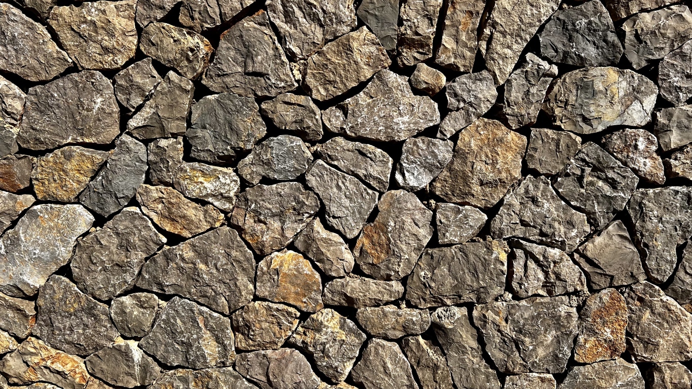 Много декоративных камней для фона