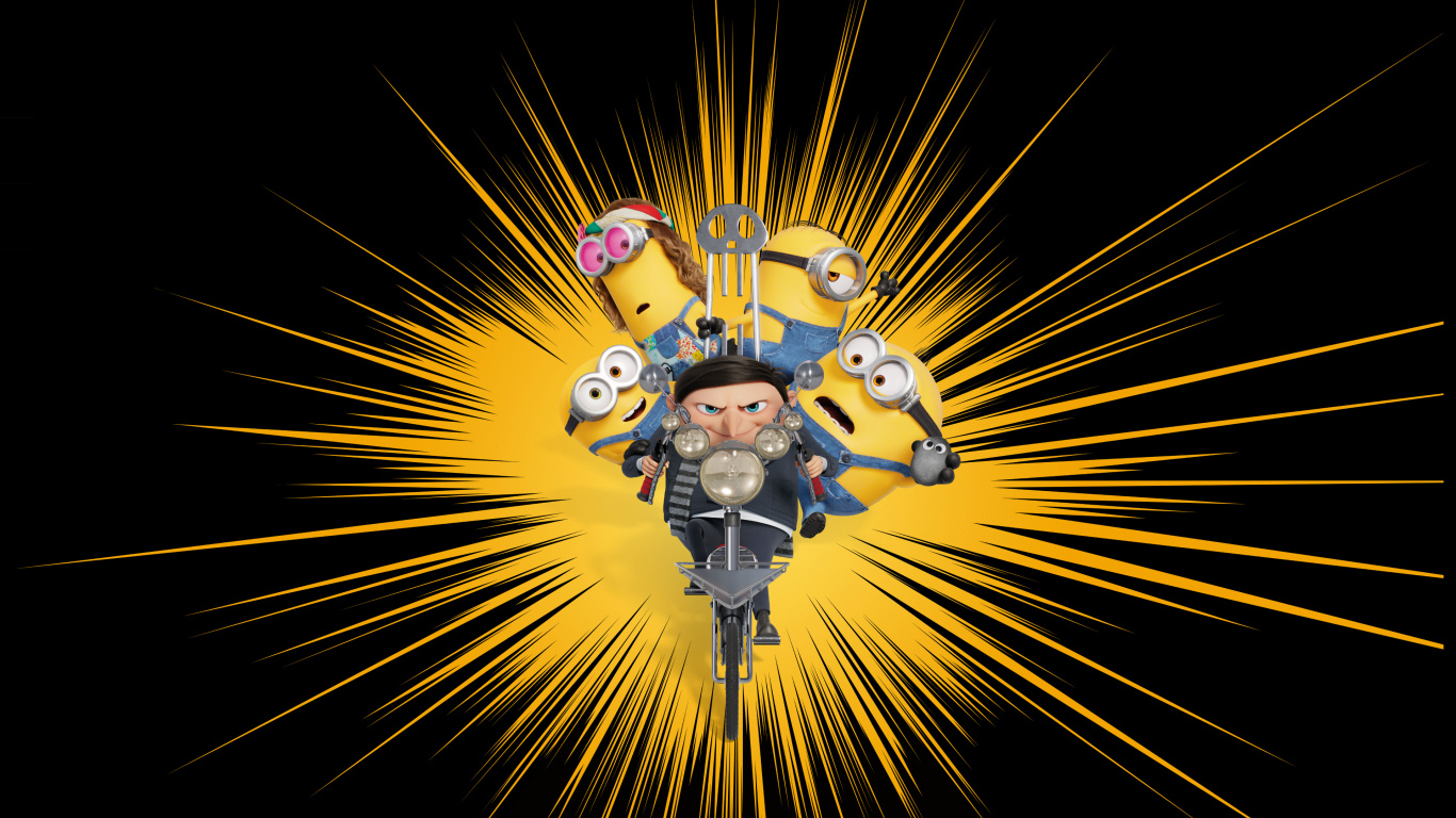 Постер мультфильма Миньоны: Грювитация