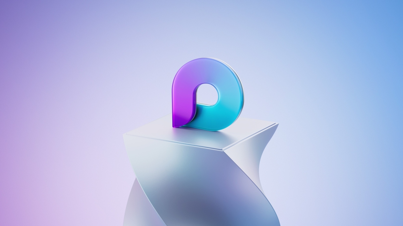 Значок Microsoft Loop на сером фоне